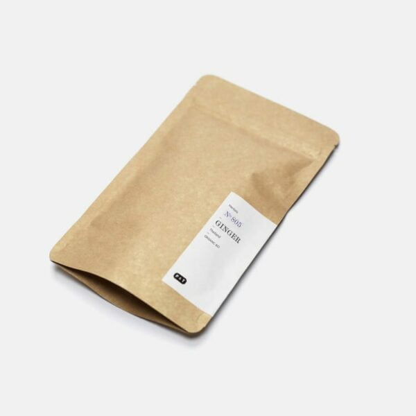 A spicy and warming dried ginger herbal infusion