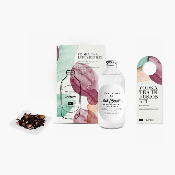 Vodka Tea Infusion Kit - Berry Pomp