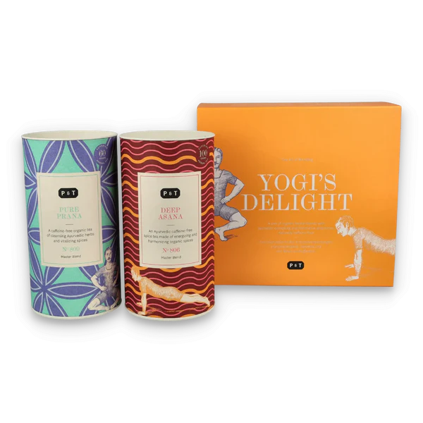 Relaxing Tea Duo Gift Set － Yogi's. Herbal tea set