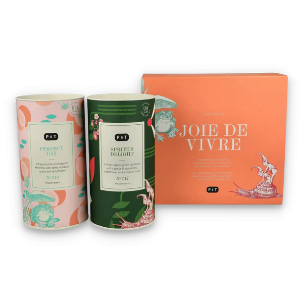 Antioxidant Gift Set － Joie de Vivre with white tea and green tea master blends combination