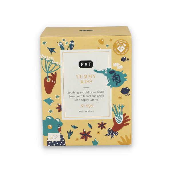 Tummy Kiss is A DELICIOUS HERBAL BLEND WITH FENNEL AND ANISE