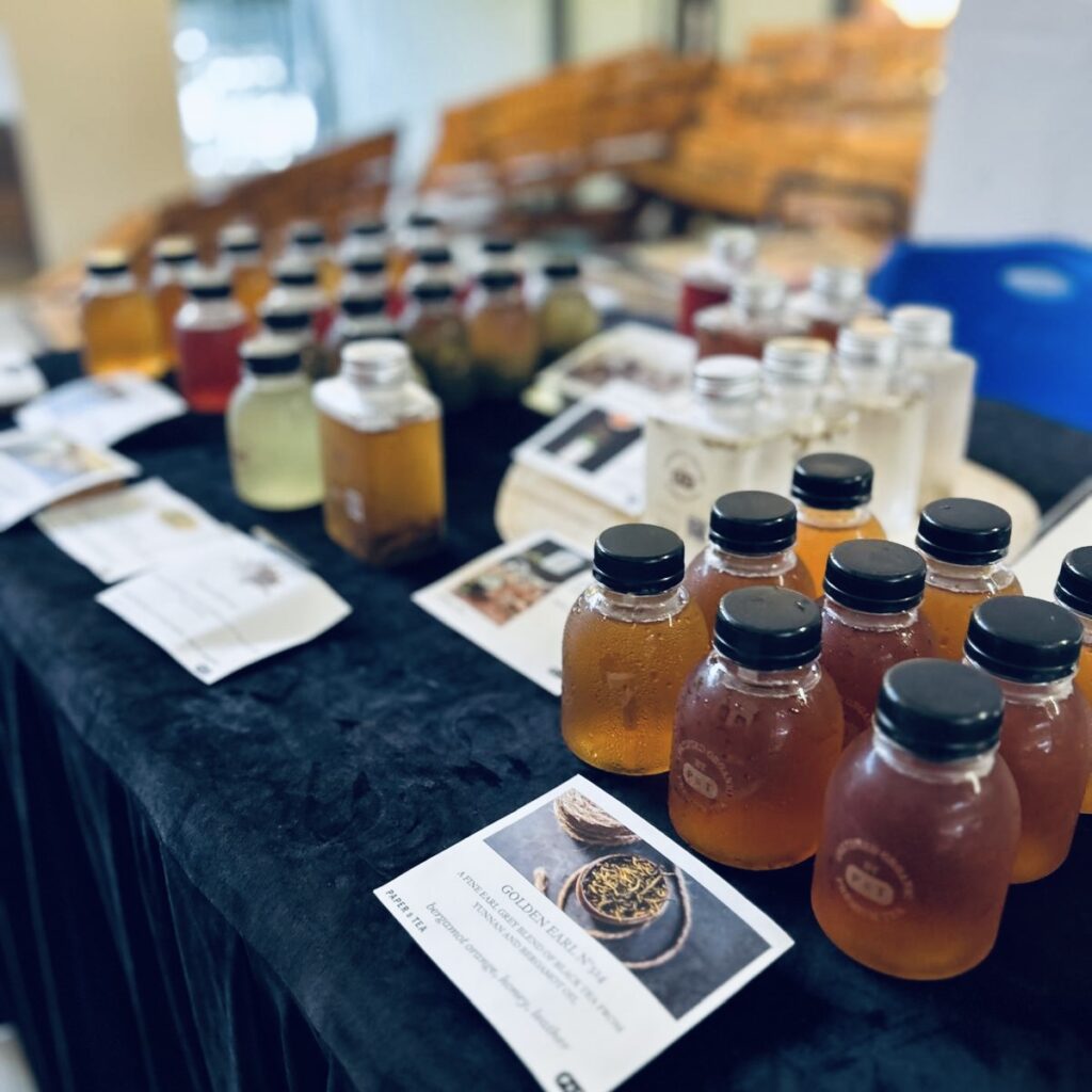 Kombucha Paper & Tea Hong Kong at Jazz event